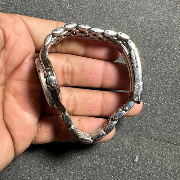 Calypso Ladies Quartz Watch Silver Tone White Dial Working Collection 5073 - Picture 9 of 11